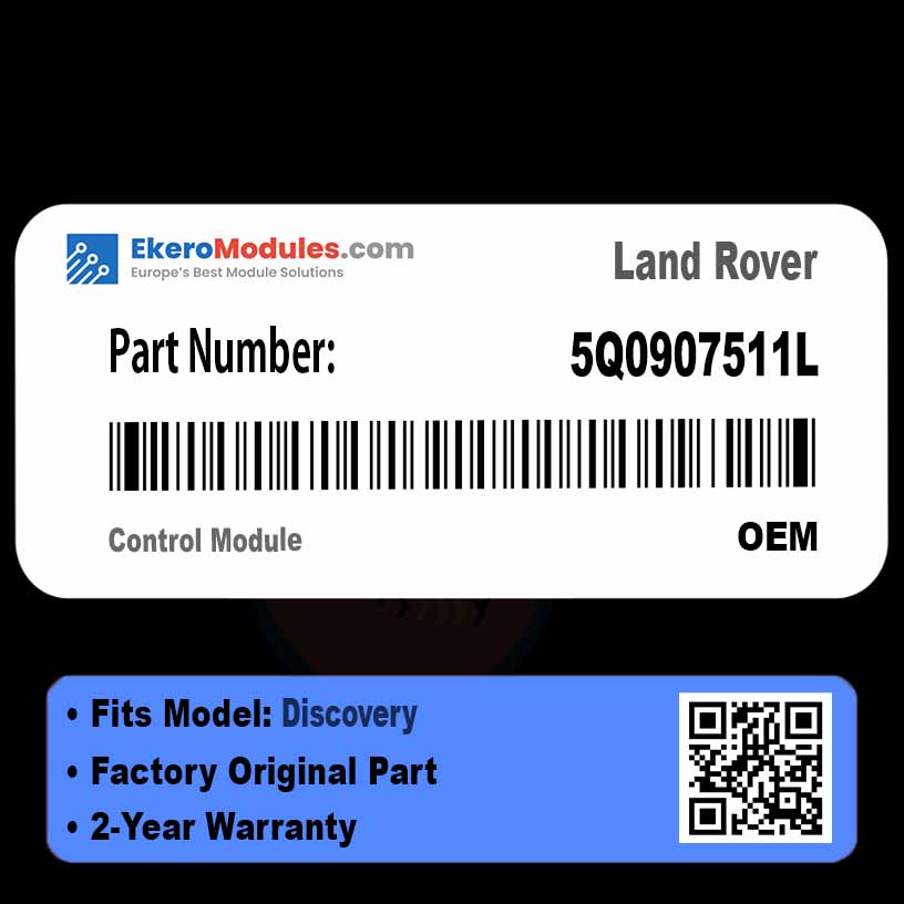 5Q0907511L Control Module | Land Rover Discovery | Genuine OEM Part