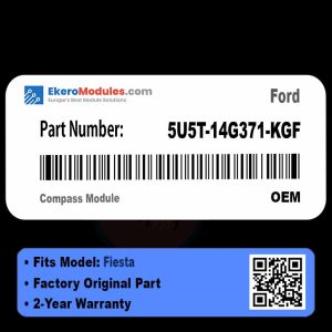 5U5T-14G371-KGF Compass Module | Ford Fiesta | Genuine OEM Part