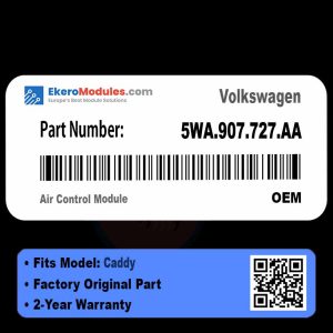 5WA.907.727.AA Air Control Module | Volkswagen Caddy | Genuine OEM Part