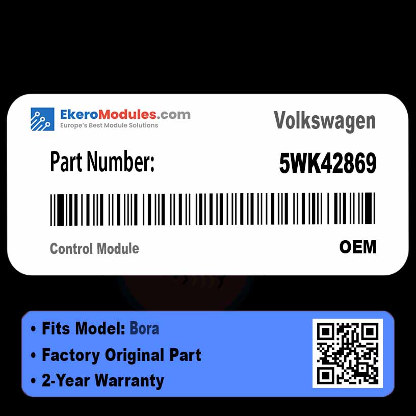5WK42869 Control Module | Volkswagen Bora | Genuine OEM Part