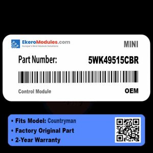 5WK49515CBR Control Module | MINI Countryman | Genuine OEM Part