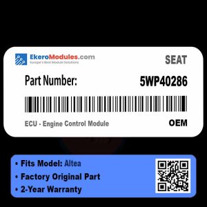 5WP40286 ECU - Engine Control Module | SEAT Altea | Genuine OEM Part