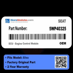 5WP40325 ECU - Engine Control Module | SEAT Altea | Genuine OEM Part