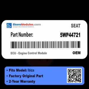 5WP44721 ECU - Engine Control Module | SEAT Ibiza | Genuine OEM Part