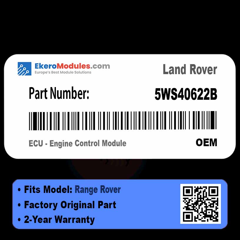 5WS40622B ECU - Engine Control Module | Land Rover Range Rover | Genuine OEM Part