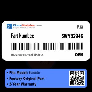 5WY8294C Receiver Control Module | Kia Sorento | Genuine OEM Part