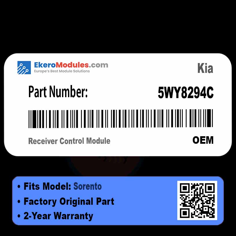 5WY8294C Receiver Control Module | Kia Sorento | Genuine OEM Part