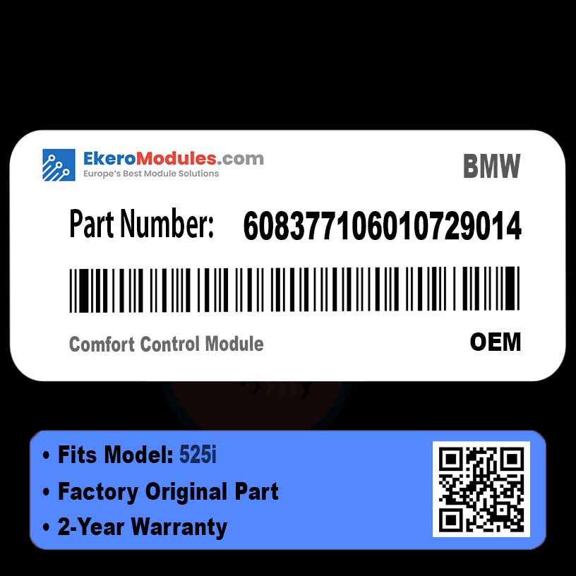 608377106010729014 Comfort Control Module | BMW 525i | Genuine OEM Part