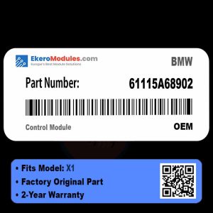 61115A68902 Control Module | BMW X1 | Genuine OEM Part