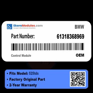 61318368969 Control Module | BMW 525tds | Genuine OEM Part
