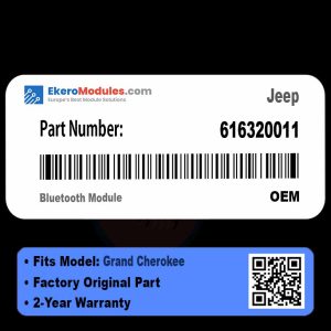 616320011 Bluetooth Module | Jeep Grand Cherokee | Genuine OEM Part