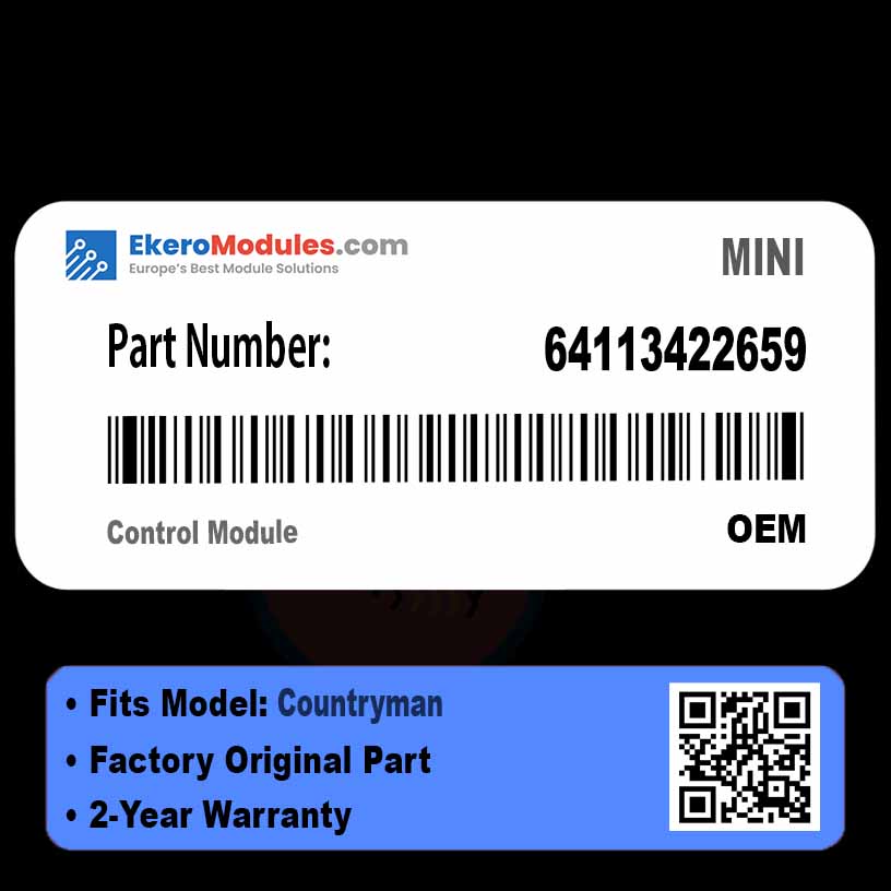 64113422659 Control Module | MINI Countryman | Genuine OEM Part