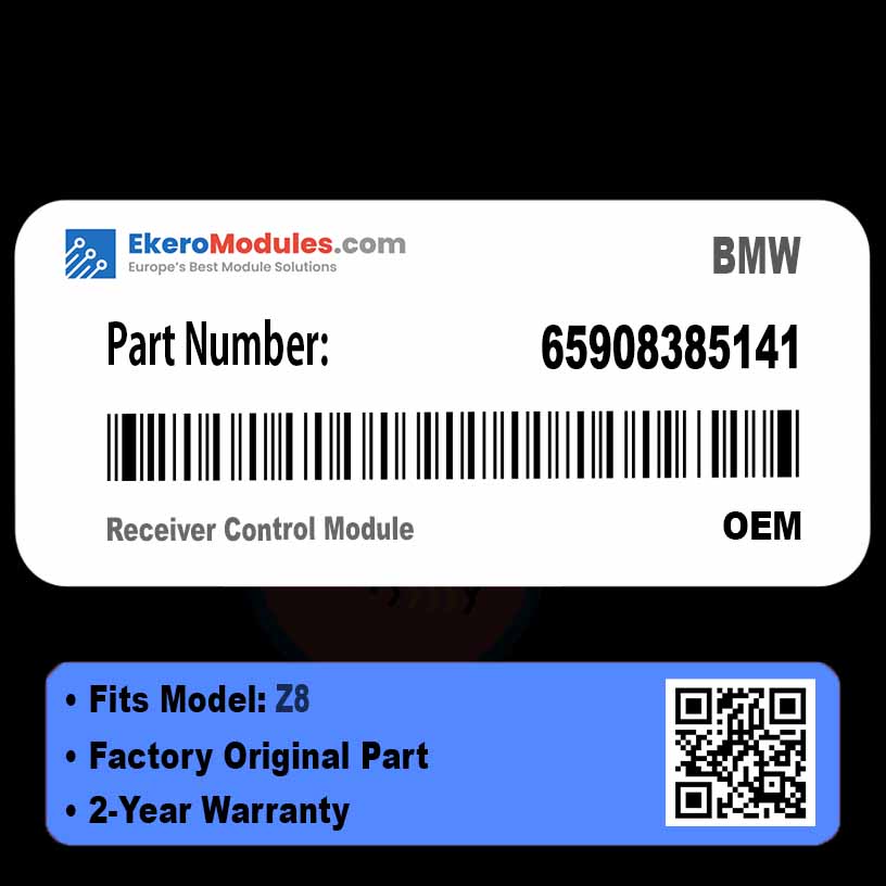 65908385141 Receiver Control Module | BMW Z8 | Genuine OEM Part