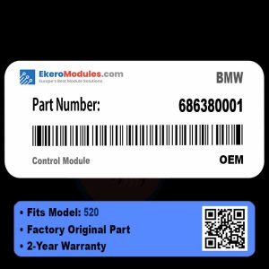 686380001 Control Module | BMW 520 | Genuine OEM Part