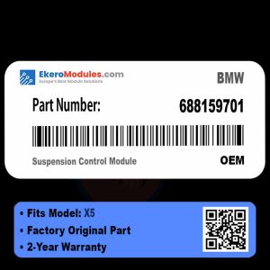688159701 Suspension Control Module | BMW X5 | Genuine OEM Part