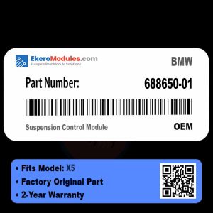 688650-01 Suspension Control Module | BMW X5 | Genuine OEM Part