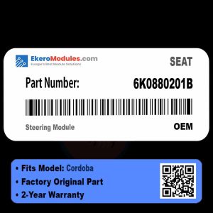 6K0880201B Steering Module | SEAT Cordoba | Genuine OEM Part