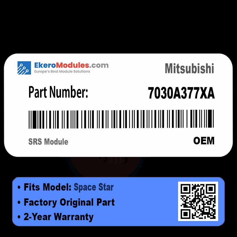 7030A377XA SRS Module | Mitsubishi Space Star | Genuine OEM Part