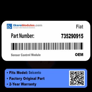 735290915 Sensor Control Module | Fiat Seicento | Genuine OEM Part
