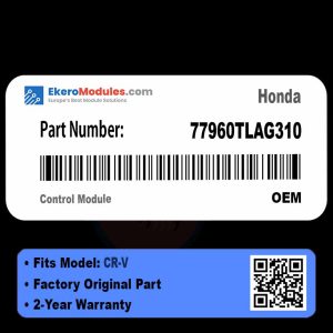 77960TLAG310 Control Module | Honda CR-V | Genuine OEM Part