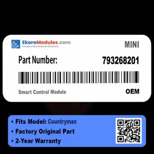 793268201 Smart Control Module | MINI Countryman | Genuine OEM Part