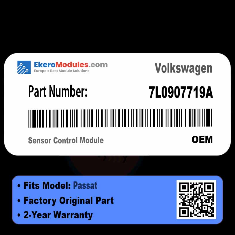 7L0907719A Sensor Control Module | Volkswagen Passat | Genuine OEM Part