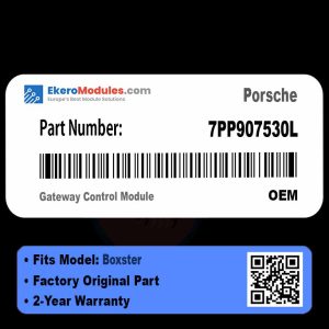 7PP907530L Gateway Control Module | Porsche Boxster | Genuine OEM Part