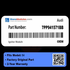 7PP941571BB Igniter Module | Audi S4 | Genuine OEM Part