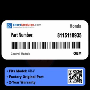8115118935 Control Module | Honda CR-V | Genuine OEM Part