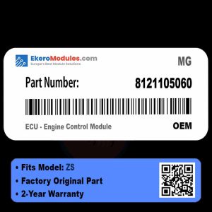 8121105060 ECU - Engine Control Module | MG ZS | Genuine OEM Part