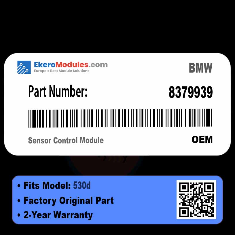 8379939 Sensor Control Module | BMW 530d | Genuine OEM Part