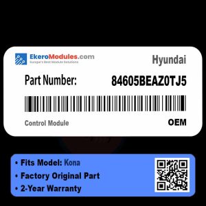 84605BEAZ0TJ5 Control Module | Hyundai Kona | Genuine OEM Part