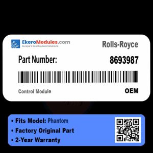 8693987 Control Module | Rolls-Royce Phantom | Genuine OEM Part