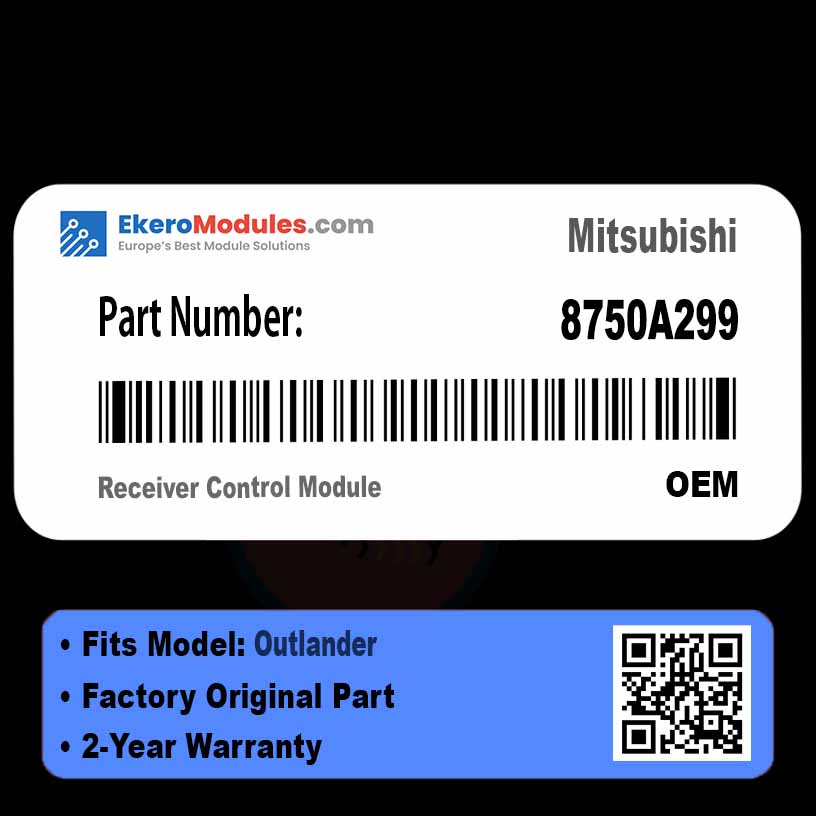 8750A299 Receiver Control Module | Mitsubishi Outlander | Genuine OEM Part