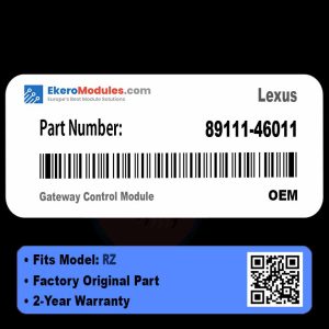 89111-46011 Gateway Control Module | Lexus RZ | Genuine OEM Part