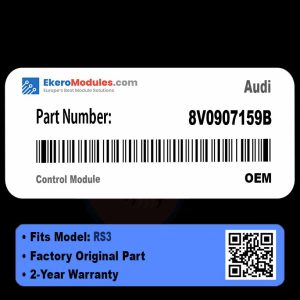 8V0907159B Control Module | Audi RS3 | Genuine OEM Part
