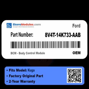 8V4T-14K733-AAB BCM - Body Control Module | Ford Kuga | Genuine OEM Part