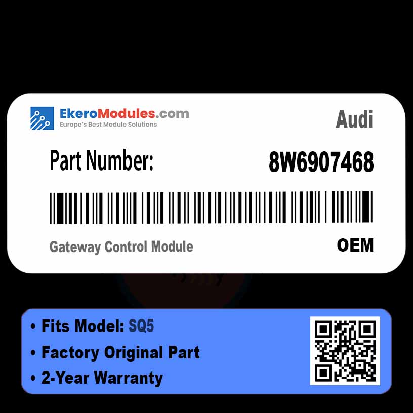 8W6907468 Gateway Control Module | Audi SQ5 | Genuine OEM Part