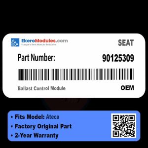 90125309 Ballast Control Module | SEAT Ateca | Genuine OEM Part