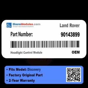 90143899 Headlight Control Module | Land Rover Discovery | Genuine OEM Part