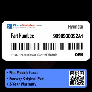 9090930092A1 TCM - Transmission Control Module | Hyundai Sonata | Genuine OEM Part