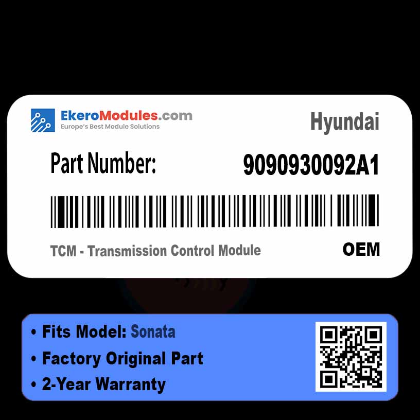 9090930092A1 TCM - Transmission Control Module | Hyundai Sonata | Genuine OEM Part