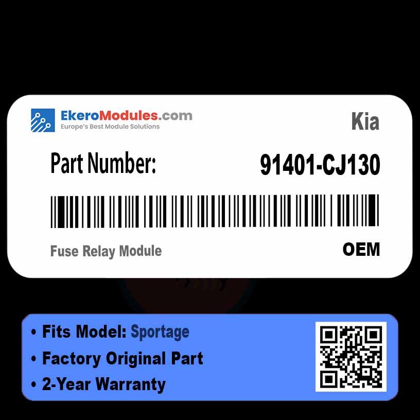91401-CJ130 Fuse Relay Module | Kia Sportage | Genuine OEM Part