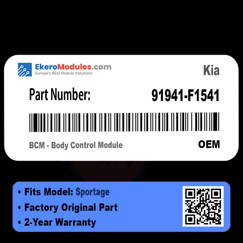 91941-F1541 BCM - Body Control Module | Kia Sportage | Genuine OEM Part