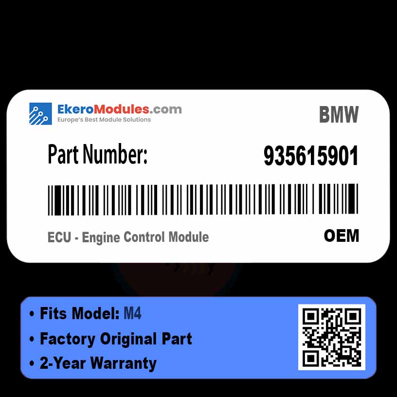 935615901 ECU - Engine Control Module | BMW M4 | Genuine OEM Part