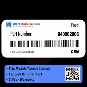 940002906 Fan Control Module | Ford Tourneo Connect | Genuine OEM Part