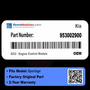953002900 ECU - Engine Control Module | Kia Sportage | Genuine OEM Part