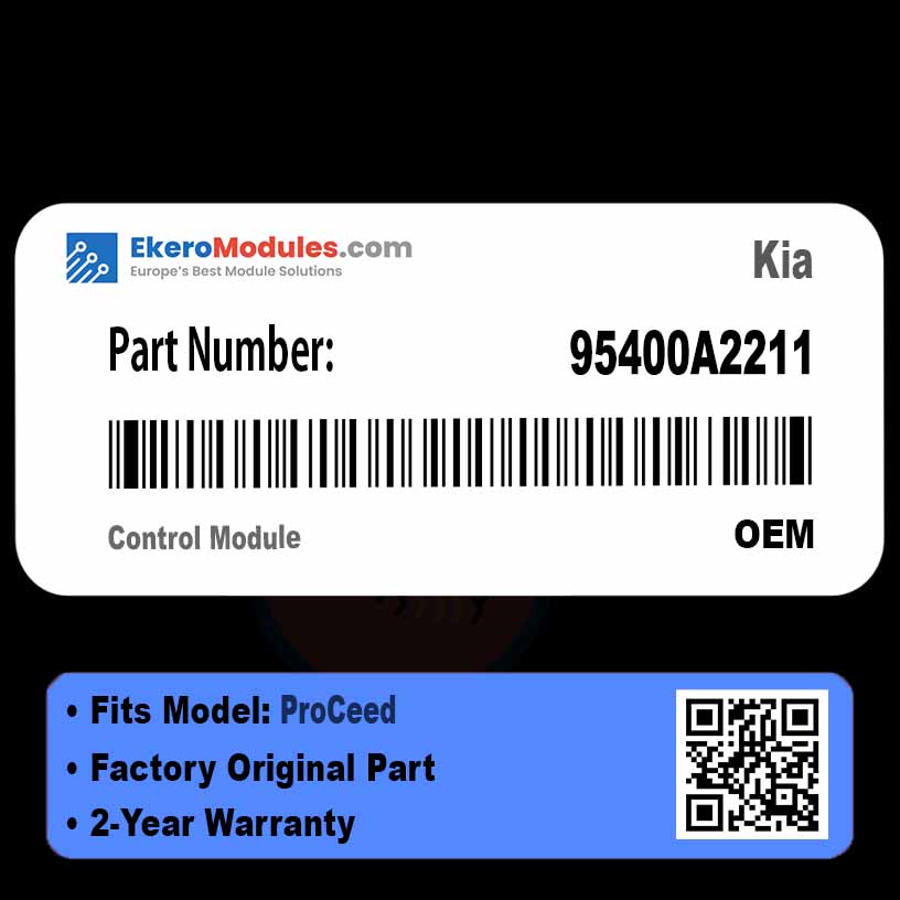 95400A2211 Control Module | Kia ProCeed | Genuine OEM Part