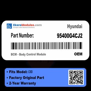 95400G4CJ2 BCM - Body Control Module | Hyundai i30 | Genuine OEM Part