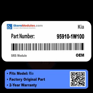 95910-1W100 SRS Module | Kia Rio | Genuine OEM Part